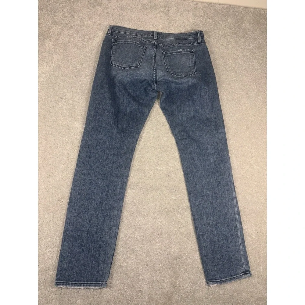 FRAME Le Garcon Light Wash Boyfriend Jeans Tapered‎ Straight Leg Size 29